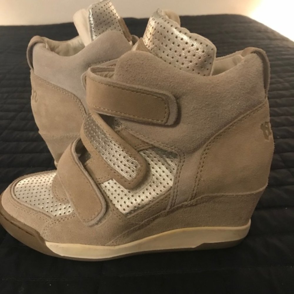 NWOT - Ash Alex Bis Wedge Sneakers